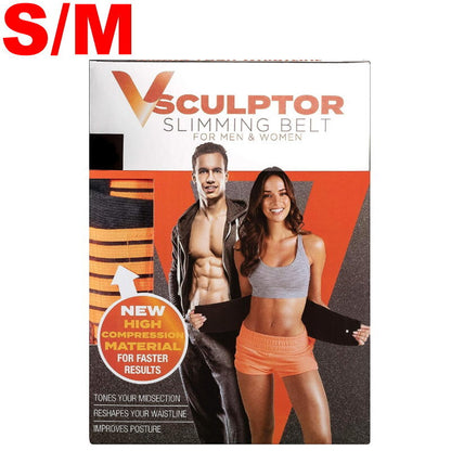 VSculptor Waist Trainer Sweat Belt / Slimming Belt Faster Result For Men & Women