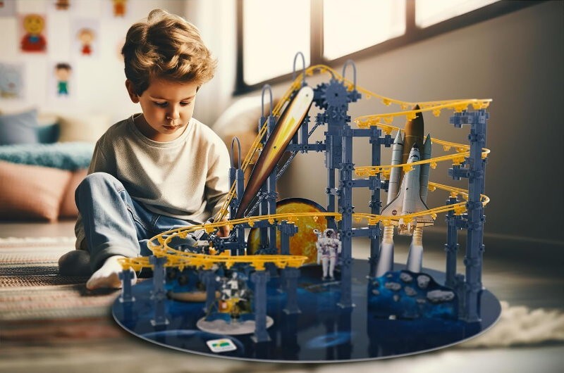 The Learning Journey International Techno Trax Galactic Adventure (300+ pc Set)
