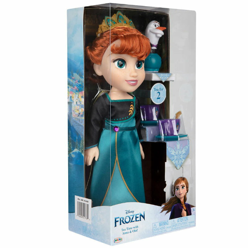 Disney Princess Doll Tea Time w/ Friend - Doll, Outfit, Tea Cups, Plates, Spoons