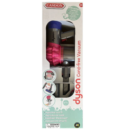 Casdon Dyson Cord-Free Vacuum Cleaner Interactive Toy for Children Ages 3+