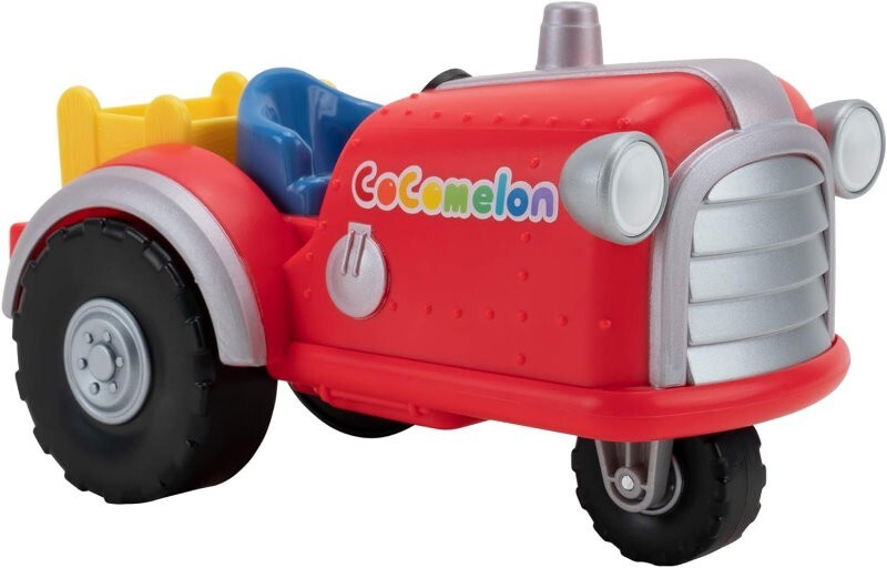 CoComelon 8 Pieces Barnyard Fun With JJ Playset Musical Tractor with Sounds