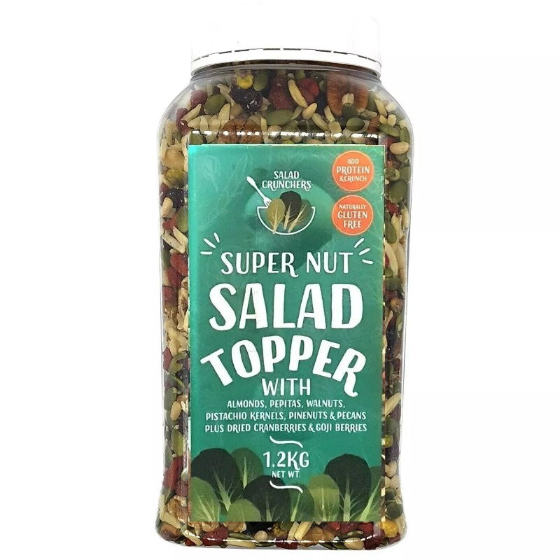 Salad Crunchers Super Nut Salad Topper Gluten Free Vegan 1.2kg Nuts & Seeds