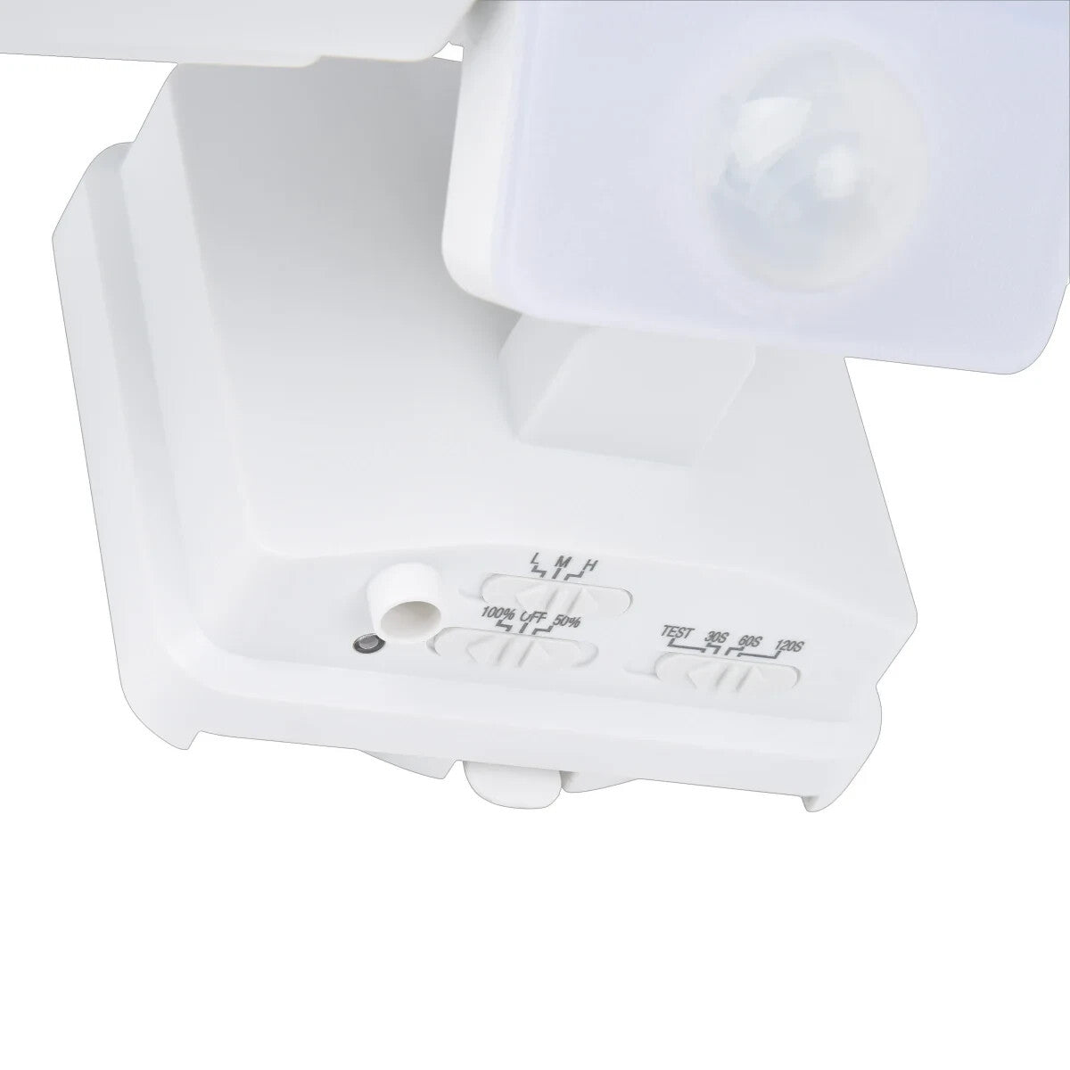 Solar 3 Motion Sensor LED Security Floodlight 2500 Lumen Garden Outdoor Light