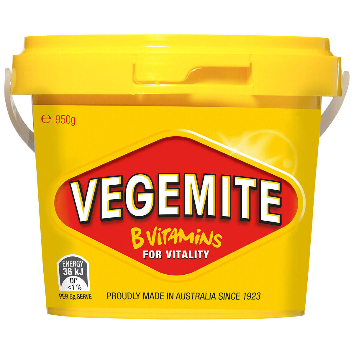 Vegemite 950g Tub Jar Australian Made Vegan Breakfast Sandwich Spread Vitamins B