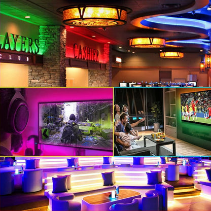 TEQ 5M 5050 RGB Waterproof Dream LED Strip Light + IR Remote + AU Power Adapter