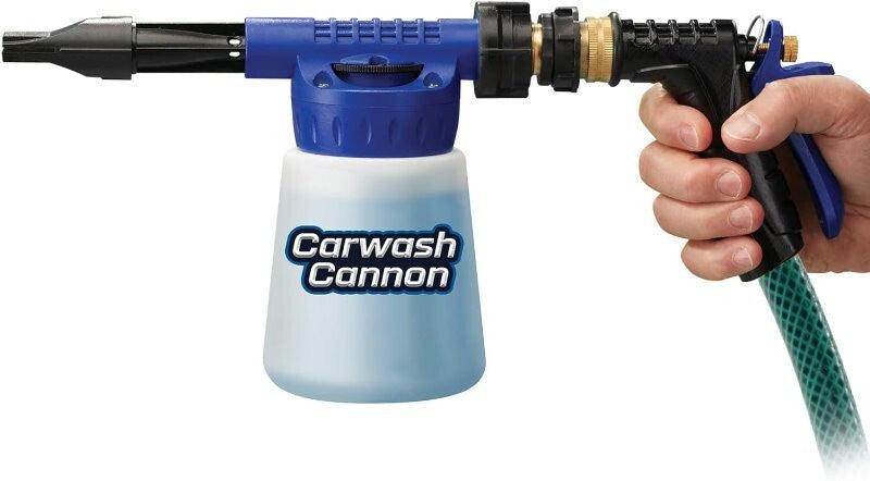 Carwash Cannon Car Wash Soap Foam Blaster Water Spray Gun With 5 Spray Settings