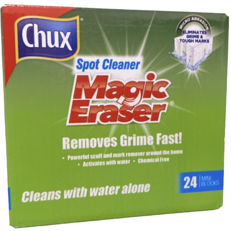 Chux Magic Eraser Spot Cleaner Cleaning Block Removes Grime Mark