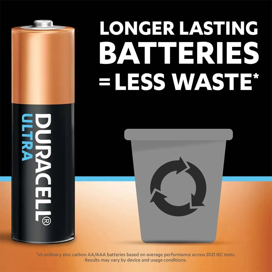 Duracell Ultra 20 x AA 1.5v Alkaline Toy RC Remote Battery Higher Performance