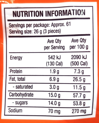 1.58kg Reese's Milk Chocolate Peanut Butter Cups Miniatures Kids Sweet Bulk Bag
