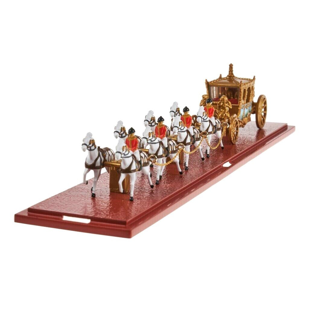 Matchbox Collectors 1762 Gold State Coach 2023 King Charles III Coronation HWJ96