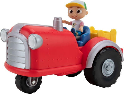 CoComelon 8 Pieces Barnyard Fun With JJ Playset Musical Tractor with Sounds