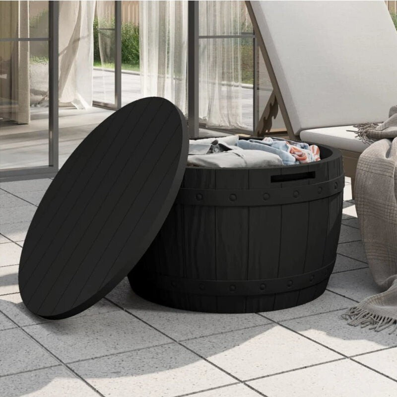 Hello Outdoors 3-in-1 Portable Outdoor Garden Storage Box Chest Seat Patio Table