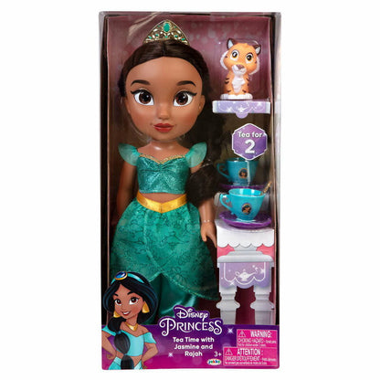 Disney Princess Doll Tea Time w/ Friend - Doll, Outfit, Tea Cups, Plates, Spoons