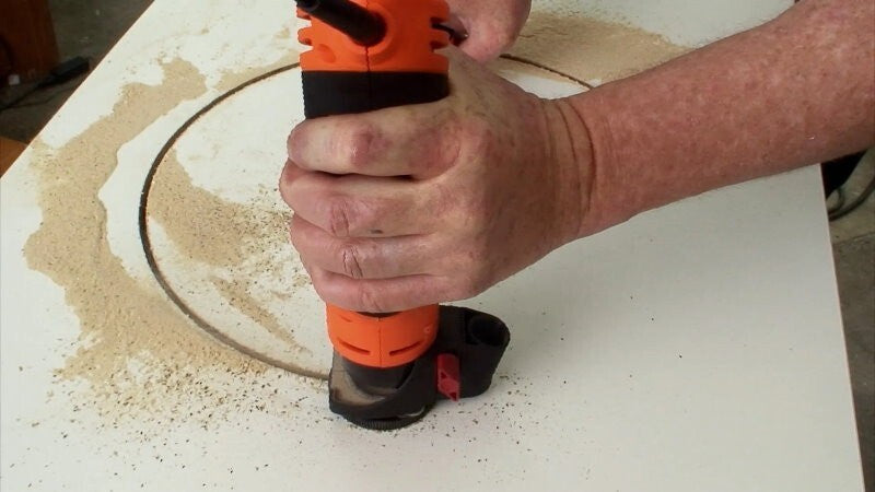 The Renovator 287pc Twist-a-Saw 550W Multi-Purpose Deluxe Power Tool Kit