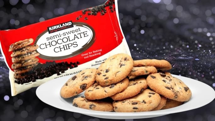 Semi-Sweet Chocolate Chip 2.04kg Great For Baking Snack Sustainable Cocoa Kosher
