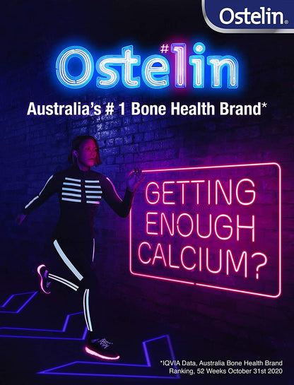 Ostelin Increase Calcium & Vitamin D3 Uptake Maintain Bone Strength 400 Capsules