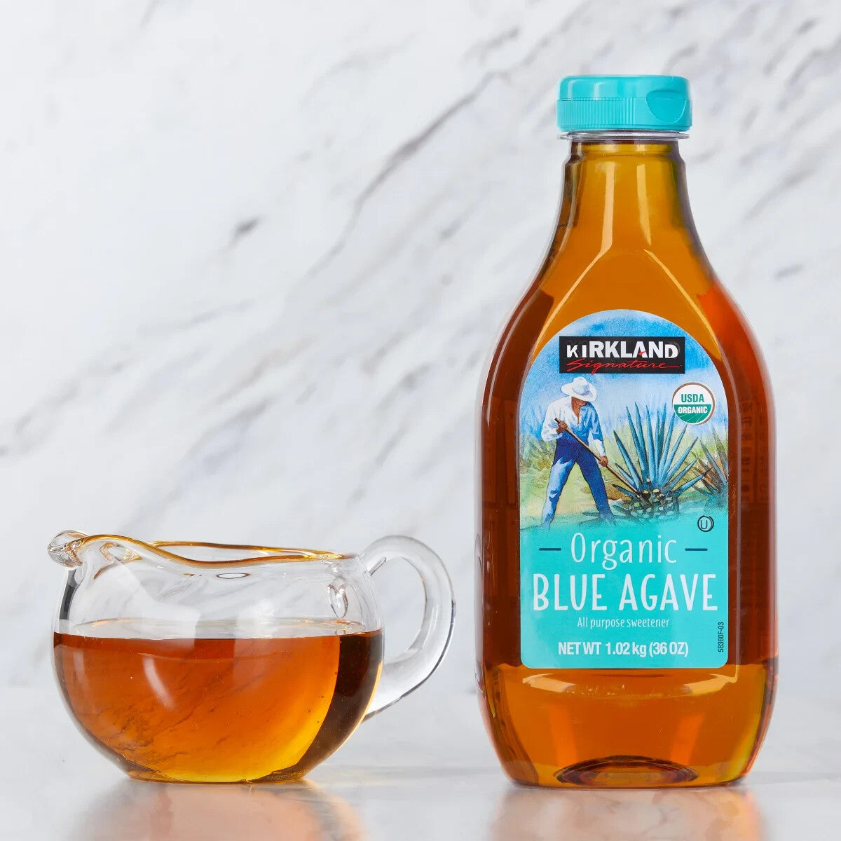 Organic Blue Agave Nectar All Purpose Food Sauce Drink Sweetener Syrup 1.02kg