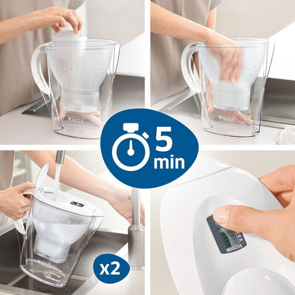 Brita Maxtra Pro Replacement Water Filter Cartridges Reduce Chlorine Lead 8 Pack