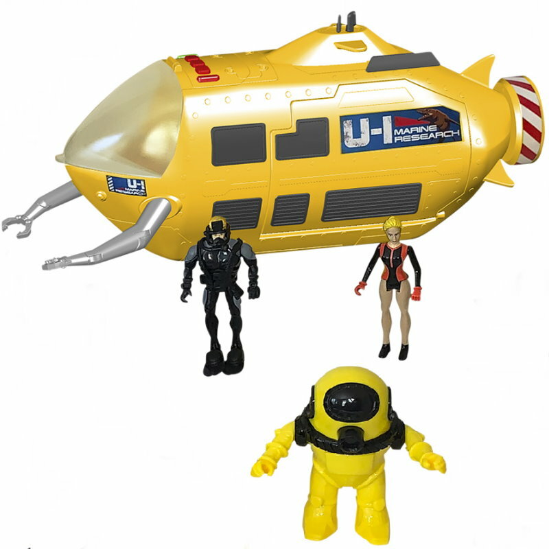 Discovery Shark Week Shark Adventure Deep Ocean Submarine Playset Lights Sounds