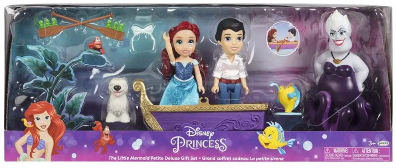 Disney Princess Dolls Deluxe Petite Storytelling Set Gift Set (3+ Years)