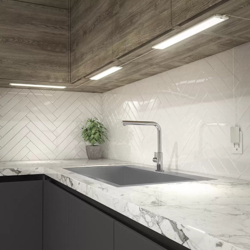 Artika 3-Pack Kitchen LED Under Cabinet Light On/Off by Motion Sensor 50000Hours