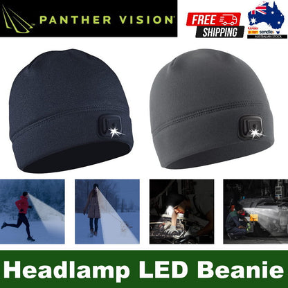 Panther Vision POWERCAP 3.0 USB Rechargeable Headlamp LED Beanie One-Size