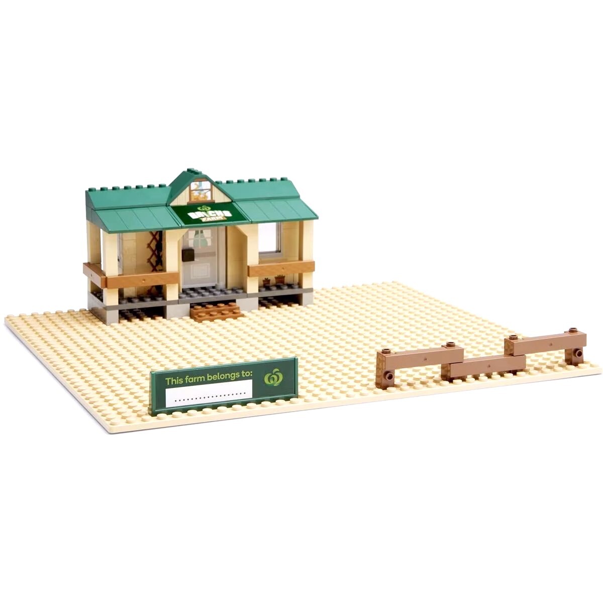 Woolworths Bricks Farm Homestead Starter Pack - Limited Edition Building Set