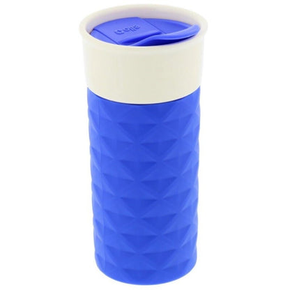 Ello Ogden On-The-Go Ceramic Travel Mug with Friction-Fit Lid & Silicone Boot