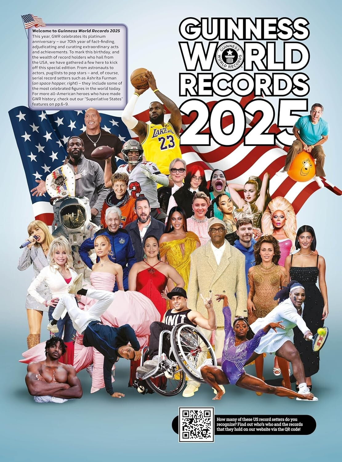 Guinness World Records 2025 Hardcover Education Statistic Book Gift Idea Present