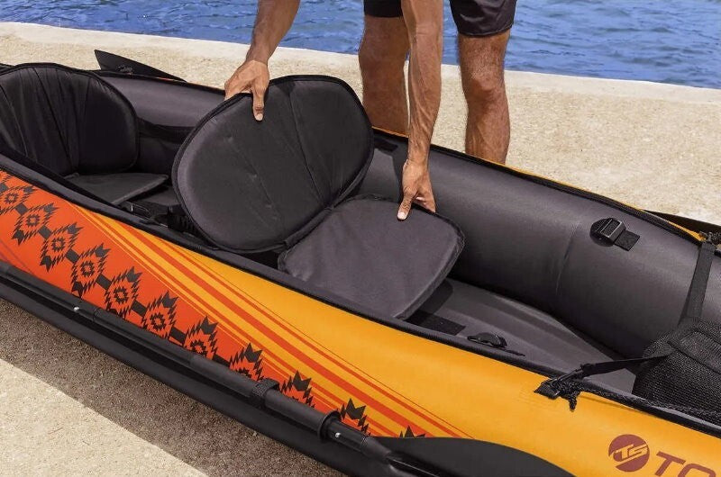 Tobin Sports Wavebreak Inflatable 2-Person Kayak 3.3 x 0.86M