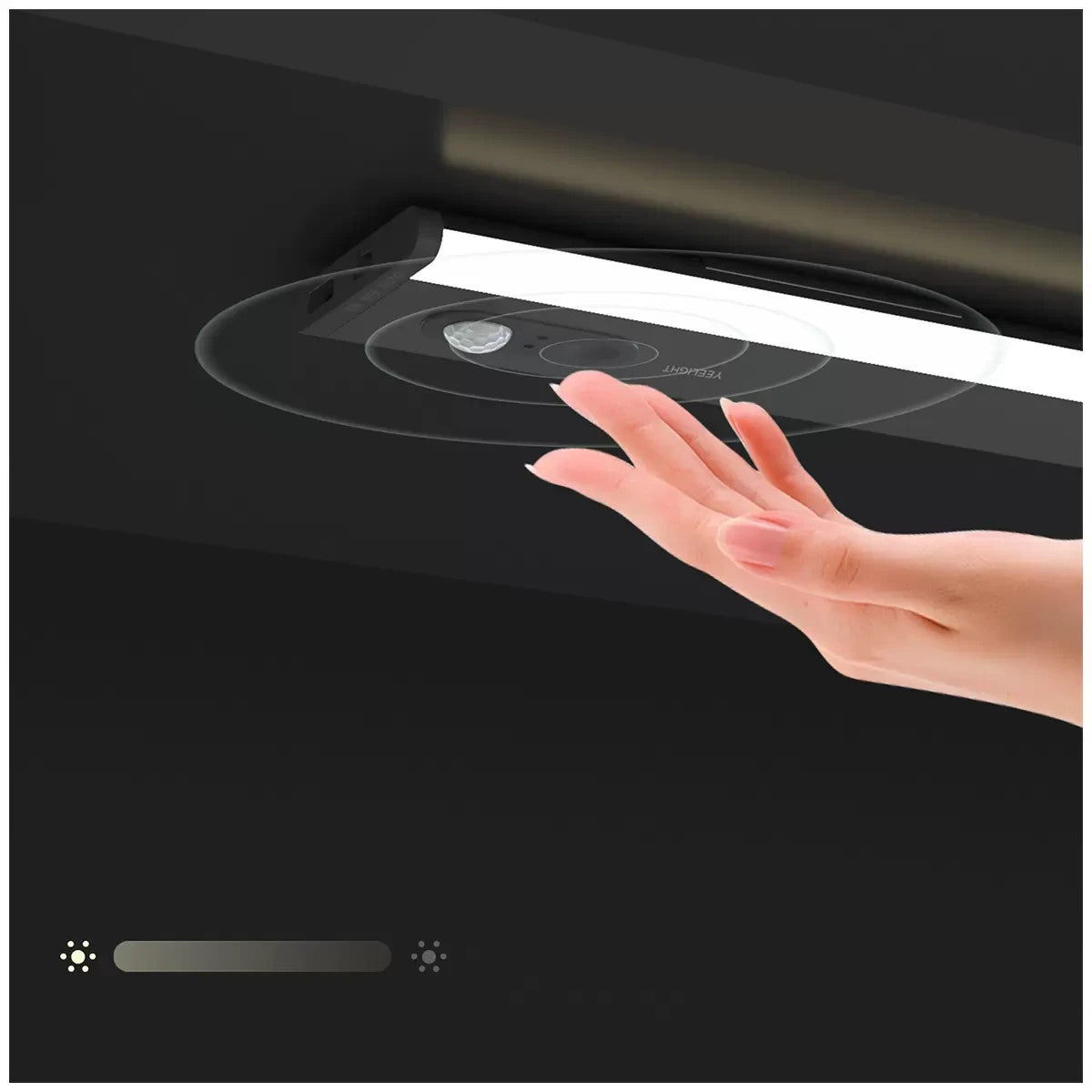 2 x Yeelight Ultra Thin LED Induction Cabinet Rechargeable Motion Sensor Lights
