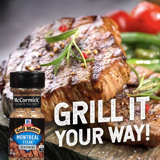 McCormick Grill Mates Authentic American BBQ Spice Montreal Steak Seasoning 800g