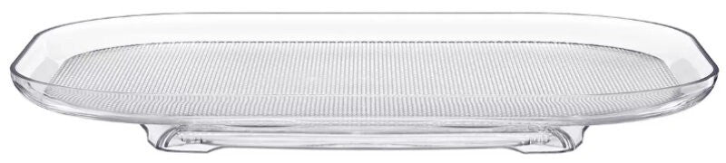 Polder 2-Pack E-Z Reach Rotating 360° Storage Tray for Fridge, Cabinet 40 x 30cm