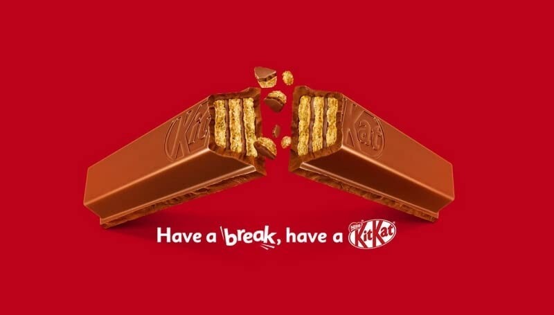 Kit Kat Chocolate Candy Bar 48 x 42g - 4 Fingers Milk Chocolate Wafer Kids Sweet