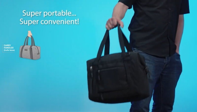 Arctic Zone Titan Convertible 25 Cans Insulated Carry-All Tote Cooler Bag