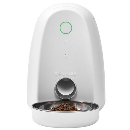 DOGNESS F05 App Smart Pet Dog/Cat Feeder Mini 2L with Microphone for Small Pets