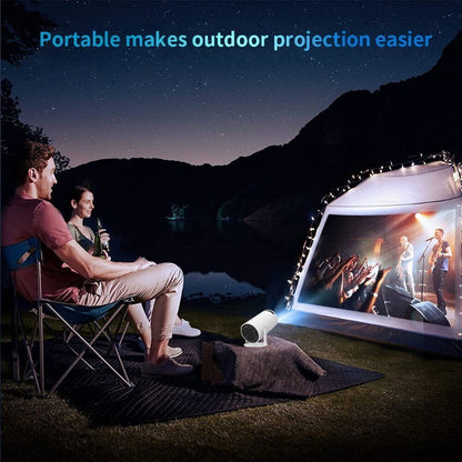 Topleo Freestyle Portable Smart Projector Up to 130" Projection & 180° Rotation