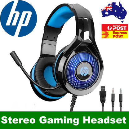 HP DHE-8010 Stereo Gaming Headset for Smartphone, PC, PS4, Xbox One, Cable 2 m