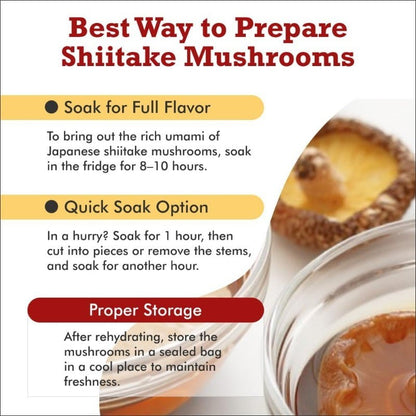 Snak Yard Premium Black Forest Dried Mushrooms 450g - Shiitake Variety - Express
