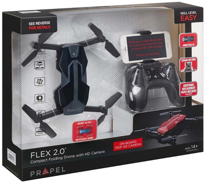 Propel Flex 2.0 Compact Folding Drone with HD Camera