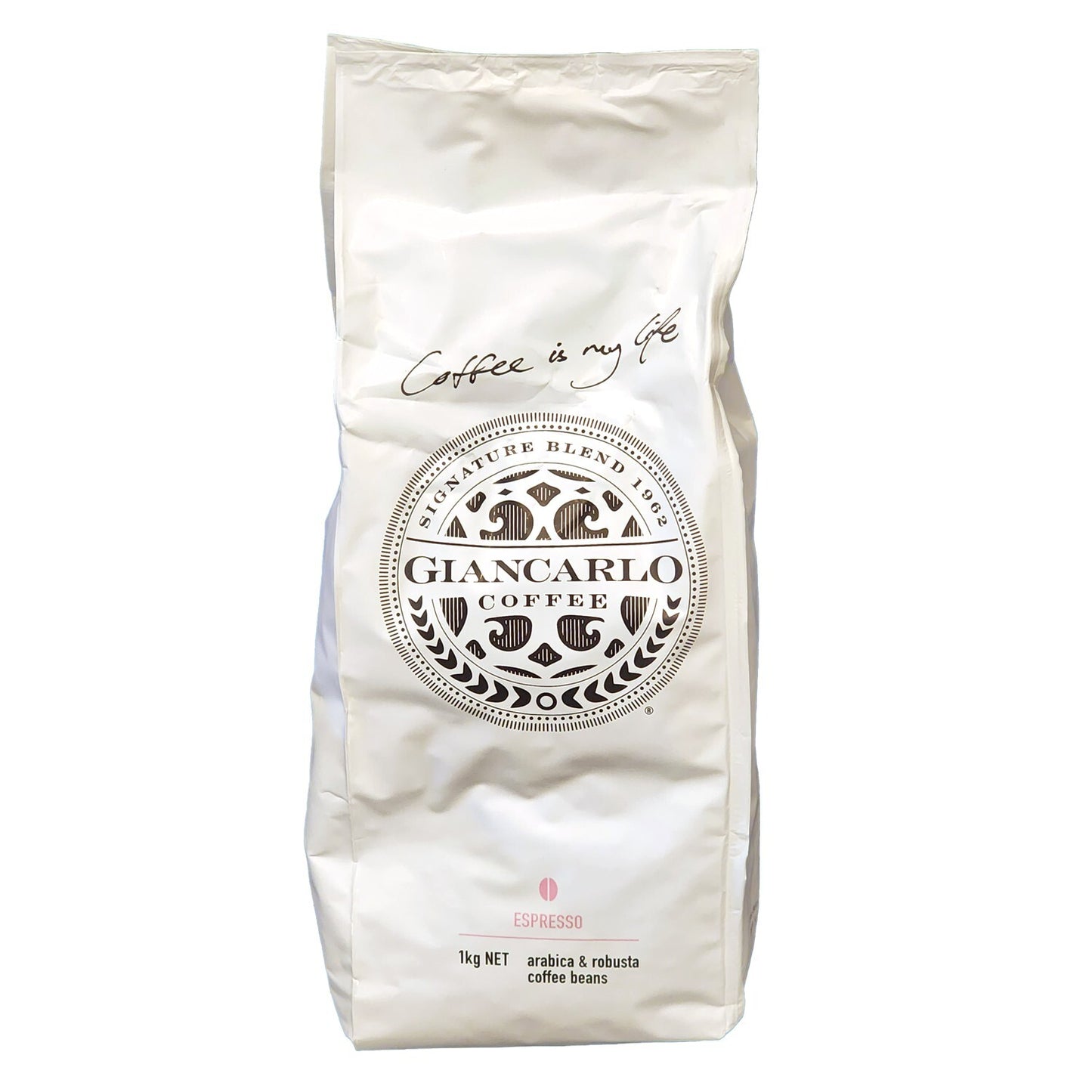 Grinders Giancarlo Espresso 1kg Arabica & Robusta Coffee Whole Bean Medium Roast