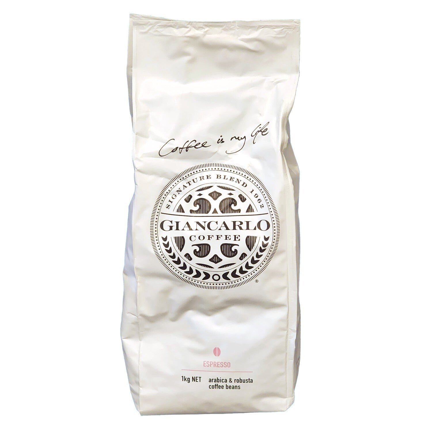 Grinders Giancarlo Espresso 1kg Arabica & Robusta Coffee Whole Bean Medium Roast