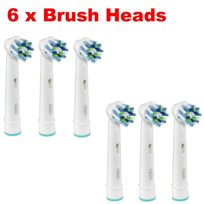 Oral-B CROSS ACTION Replacement Electric Toothbrush Heads Refills Brush Heads