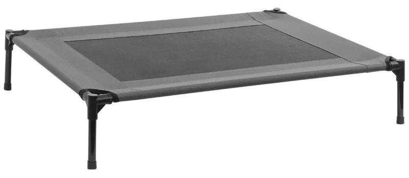 SolarTec Elevated Pet Dog Cot Bed with Removable Canopy Indoor/Outdoor - Large