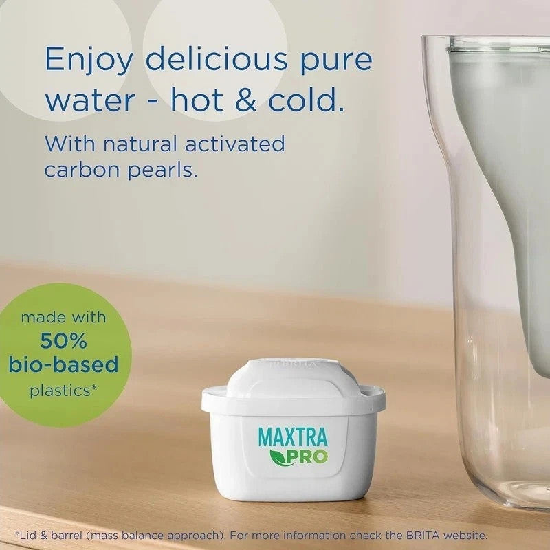 Brita Maxtra Pro Replacement Water Filter Cartridges Reduce Chlorine Lead 8 Pack