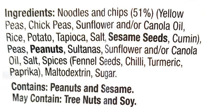 1kg Majans Bhuja Original Mix Large Peas & Peanut Gluten-Free Vegan Snack No MSG