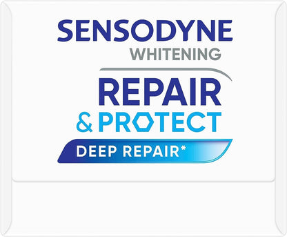 4 x 100g Sensodyne Repair & Protect Whitening Toothpaste Oral Dental Health Care