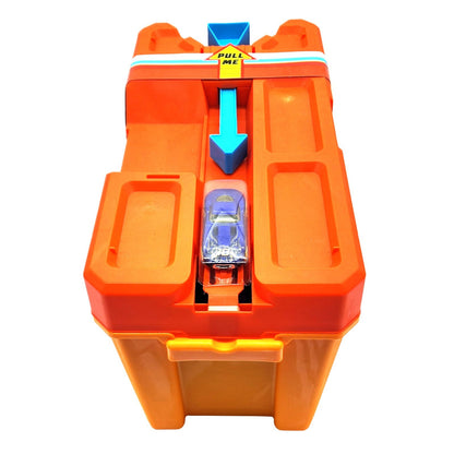 Hot Wheels Track Builder Barrel Box 1 Extra Cars Perfect Car Collection GCF91