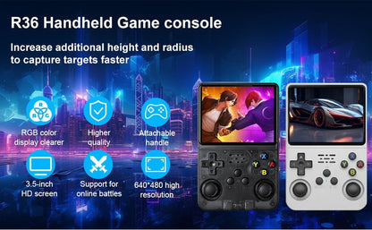 R36S Classic Retro Handheld Game Console 3.5" IPS Screen 21000+ Games - Express