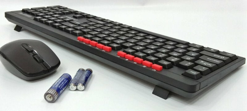 CLiPtec RZK339 ESSENTIAL AIR Wireless Multimedia Keyboard and Mouse Combo Set
